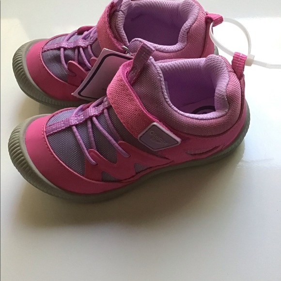 OshKosh B'gosh Other - Oshkosh Abis-g girls shoes, pink/grey, T size 10